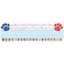 Teacher Created Resources Paw Prints LeftRight Alphabet Name Plates 4040
