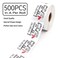 Wailozco Pretty Close Stickers for Small Business Mail Envelopes Package
