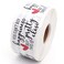 Wailozco Pretty Close Stickers for Small Business Mail Envelopes Package