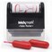 MaxMark Fragile Roller Stamp with Two Additional Red Ink Tubes