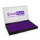 ExcelMark Rubber Stamp Ink Pad Extra Large 378 x 7 Purple