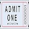 PREMIER SOUTHERN TICKET Single Ticket Roll Blue