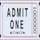 PREMIER SOUTHERN TICKET Single Ticket Roll Blue