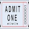 PREMIER SOUTHERN TICKET Single Ticket Roll Blue
