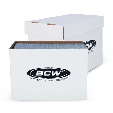 BCW MagazineDocument Storage Box 10Pack Durable Cardboard Filing Box