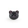 Kikkerland Cat Bag Clips Set of 6Black
