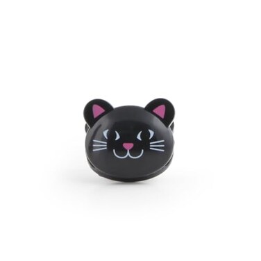 Kikkerland Cat Bag Clips Set of 6Black