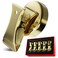 NEOCLICK Magnetic Clips Heavy Duty 10 Pack Strong Force Magnet Clips with AntiScratch Pads for Fridge Whiteboard Kitchen Office Organization Gold
