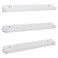 J JACKCUBE DESIGN Acrylic Nail Polish Wall Mount Cosmetic Storage Organizer SpaceSaving 3 Ledge Shelf Set Large MK178B