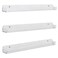 J JACKCUBE DESIGN Acrylic Nail Polish Wall Mount Cosmetic Storage Organizer SpaceSaving 3 Ledge Shelf Set Large MK178B