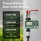 BN-LINK BN LINK Programmable Sprinkler Timer with Rain Delay Waterproof Digital Water Timer for Garden Hoses Manual Auto Modes Ideal for Lawn Yard Drip Irrigation System 1 Outlet