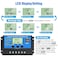 Depvko Upgraded 30A Solar Charge Controller 12V 24V Solar Panel Regulator with Adjustable LCD Display Dual USB Port Timer Setting PWM Auto Parameter