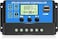 Depvko Upgraded 30A Solar Charge Controller 12V 24V Solar Panel Regulator with Adjustable LCD Display Dual USB Port Timer Setting PWM Auto Parameter