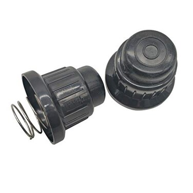 METER STAR 2 Pcs Igniter Button Cap Spark Generator Knob Gas Fire Pit AAAAA Battery Pulse Igniter Push Button Switch M18 Thread for Replacement BBQ Ignitor Switch Cap
