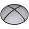 Sunnydaze Decor Sunnydaze HeavyDuty Steel Mesh Fire Pit Screen Fire Pit Spark Screen with Handle 36Inch Diameter