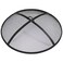 Sunnydaze Decor Sunnydaze HeavyDuty Steel Mesh Fire Pit Screen Fire Pit Spark Screen with Handle 36Inch Diameter
