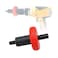 FZJDSD 1PC Red Jump Start Electric Engine Drill Bit Adapter Fit for Troy Bilt Other Current Electric Start Capable Handheld Power Equipment Quick Start String Trimmers Replace Parts and Accessories
