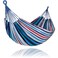 SUNCREAT Hammocks for Outside Portable Heavy Duty Tree Hammock Ocean Stripes