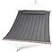 SUNCREAT Heavy Duty Hanging Tree Hammock 475 lbs Capacity Two Person Hammock with Large Soft Pillow Tree Hooks Gray