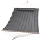 SUNCREAT Heavy Duty Hanging Tree Hammock 475 lbs Capacity Two Person Hammock with Large Soft Pillow Tree Hooks Gray