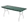 Kwik-Covers KwikCovers 8 Rectangle Plastic Table Covers 30 x 96 Bundle of 5 Hunter Green