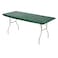 Kwik-Covers KwikCovers 8 Rectangle Plastic Table Covers 30 x 96 Bundle of 5 Hunter Green