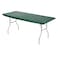 Kwik-Covers KwikCovers 8 Rectangle Plastic Table Covers 30 x 96 Bundle of 5 Hunter Green