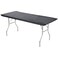 Kwik-Covers KwikCovers 8 Rectangular Plastic Table Covers 30 x 96 8 Feet 10 Pack Black