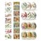 OFXDD Egg Wraps Easter Set for Pysanky 14 Pcs Traditional Easter Egg Wraps Ukrainian Thermo Heat Egg Sleeves Easter with Patterns OrthodoxSlavic Easter Egg Shrink Wrappers