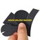 LEGEEON Wolf Tactical Military Morale Lasercut Patch Black White