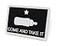 Stinking Patch Come and Take It Baby Bottle Diaper Bag PVC Hook and Loop Patch Funny Tactical Patch