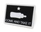 Stinking Patch Come and Take It Baby Bottle Diaper Bag PVC Hook and Loop Patch Funny Tactical Patch