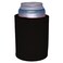 Coolie Junction Blank Thick Foam Old School Can Cooler 4 Pack Black