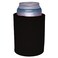 Coolie Junction Blank Thick Foam Old School Can Cooler 4 Pack Black