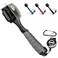 CHAMPKEY PRO Retractable Golf Club Brush Oversized Brush Head with Soft Rubber Hand Grip Retractable Groove Cleaner Golf BrushGrey1 Pcs