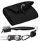 VIVIDLY Microfiber Waffle Pattern Trifold Golf Towel Set Golf Club Brush Golf Divot Tool