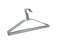 THE UM24 White Vinyl Coated Drip Dry Wire Hanger 10PC