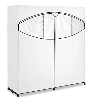 Whitmor 60inch ExtraWide Clothes Closet 60 with White Cover
