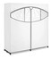 Whitmor 60inch ExtraWide Clothes Closet 60 with White Cover