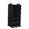 Household Essentials 10 Pocket Hanging Shoe Closet Organizer with Hooks