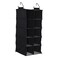 Household Essentials 10 Pocket Hanging Shoe Closet Organizer with Hooks