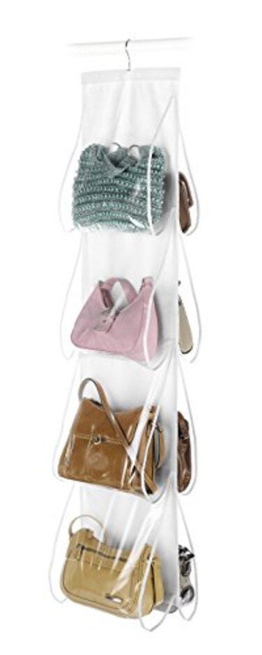 Whitmor Handbag File Clear
