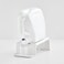 iDesign Laundry Detergent Holder Stand Liquid Detergent Organizer for Laundry Room White
