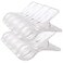 WARMBUY Clear Plastic Towel Clips 8 Pack