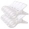 WARMBUY Clear Plastic Towel Clips 8 Pack