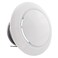 SDTC Tech 4 Inch ABS Round Soffit Air Vent Adjustable Airflow Exhaust Vent Cover Ceiling Diffuser for Bathroom Kitchen Bedroom Office Ventilation