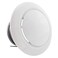 SDTC Tech 4 Inch ABS Round Soffit Air Vent Adjustable Airflow Exhaust Vent Cover Ceiling Diffuser for Bathroom Kitchen Bedroom Office Ventilation