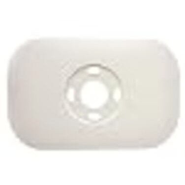 MODERN WAVE Wall Plate for Google Nest Thermostat 2020 Wall Imperfections Cover 1Pack Rectangular White