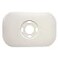 MODERN WAVE Wall Plate for Google Nest Thermostat 2020 Wall Imperfections Cover 1Pack Rectangular White