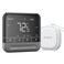 Provirtec Smart Thermostat for Home with Room Sensor 7 Days Programmable Energy Saving WiFi Thermostats for HouseAPP Touchscreen Control C Wire Required 395 Inch Large Screen